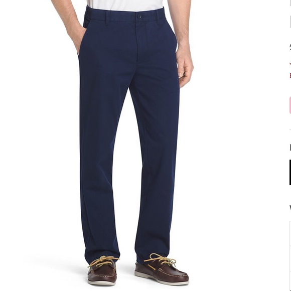 ❤️ SOLD ❤️Izod 34x34 Navy Perform X Straight Fit Chino - Picture 5 of 8